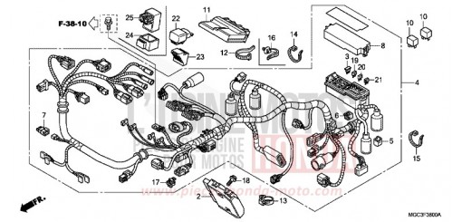 FAISCEAU DES FILS CB1100AD de 2013